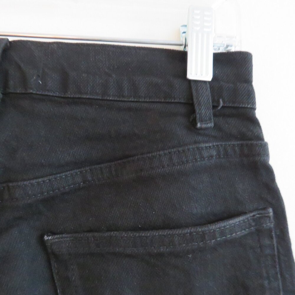 REFORMATION Serena High Skinny Crop Jeans in Black - Size US 24 - Picture 13 of 15